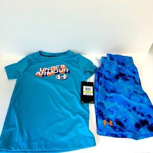 Under Armour boys 2-piece swim set size 4T
